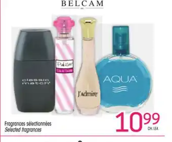 Uniprix BELCAM Fragrances sélectionnées/Selected fragrances offer