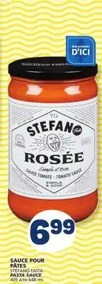 Marché Bonichoix STEFANO FAITA PASTA SAUCE offer