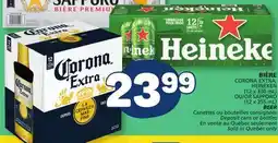 Marché Bonichoix CORONA EXTRA, HEINEKEN (12 x 330 mL) or SAPPORO (12 x 355 mL) BEER offer