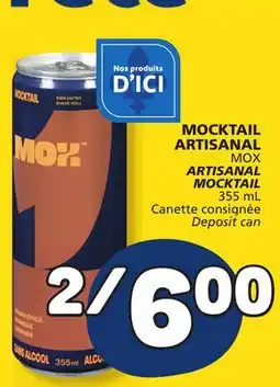 Marché Bonichoix MOX ARTISANAL MOCKTAIL offer