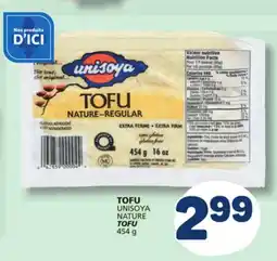 Marché Bonichoix UNISOYA NATURE TOFU offer