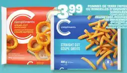 Marché Bonichoix COMPLIMENTS FROZEN FRIED POTATOES OR ONION RINGS offer