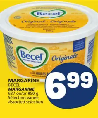 Marché Bonichoix BECEL MARGARINE offer