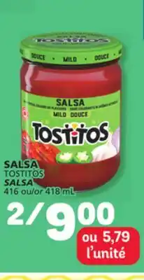 Marché Bonichoix TOSTITOS SALSA offer