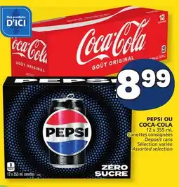 Marché Bonichoix PEPSI OR COCA-COLA offer