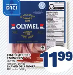 Marché Bonichoix OLYMEL SHAVED DELI MEATS offer