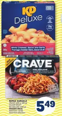 Marché Bonichoix CRAVE (200 to 340 g) or KRAFT KD DELUXE (340 g) FROZEN MEAL offer