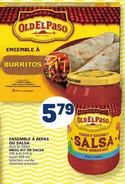 Marché Bonichoix OLD EL PASO MEAL KIT OR SALSA offer