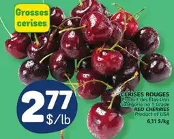 Marché Bonichoix RED CHERRIES offer