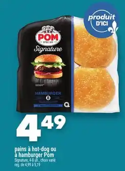 Marche Ami PAINS À HOT‑DOG OU À HAMBURGER POM offer