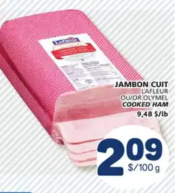 Marché Bonichoix LAFLEUR OR OLYMEL COOKED HAM offer