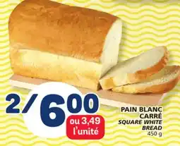 Marché Bonichoix SQUARE WHITE BREAD offer