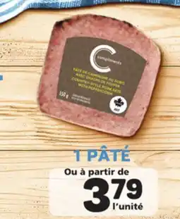 Marché Bonichoix COMPLIMENTS PÂTÉ offer