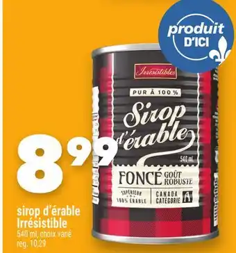 Marche Ami SIROP D'ÉRABLE IRRÉSISTIBLE offer