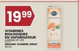 Rachelle-Bery Grocery GARDEN OF LIFE ORGANIC VITAMINS SPRAY offer
