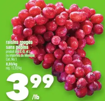 Marche Ami RAISINS ROUGES SANS PÉPINS offer