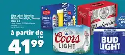 Marche Ami BIÈRE LABATT BUDWEISER, MOLSON COORS LIGHT, SLEEMAN CLEAR 2.0 offer