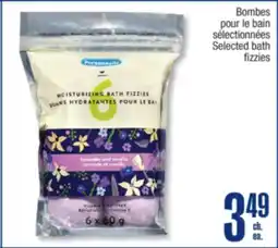 Jean Coutu PERSONNELLE Selected bath fizzies offer