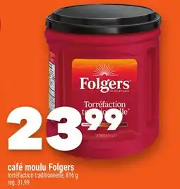 Marche Ami CAFÉ MOULU FOLGERS offer