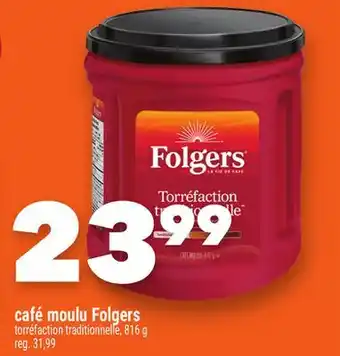 Marche Ami CAFÉ MOULU FOLGERS offer