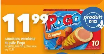 Marche Ami SAUCISSES ENROBÉES DE PÂTE POGO offer