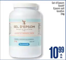 Jean Coutu PERSONNELLE Epsom salt laxative offer
