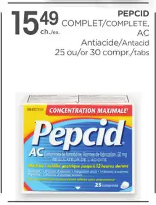 Proxim PEPCID COMPLETE AC Antacid offer