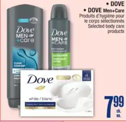 Jean Coutu DOVE, DOVE Men+Care Selected body care products offer