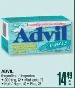 Jean Coutu ADVIL Ibuprofen offer