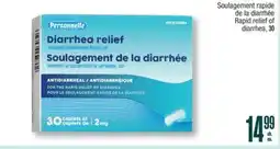 Jean Coutu PERSONNELLE Rapid relief of diarrhea offer