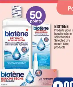 Jean Coutu BIOTÈNE Selected dry mouth care products offer
