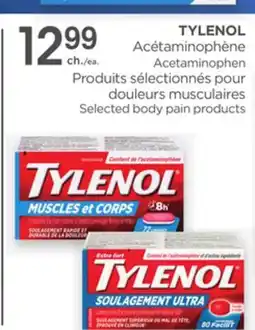 Proxim TYLENOL Selected body pain products offer