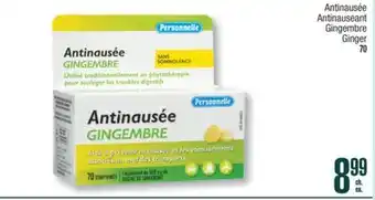 Jean Coutu PERSONELLE Antinauseant Ginger offer