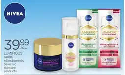 Proxim NIVEA LUMINOUS Selected skincare products offer