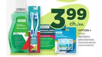 Proxim OPTION + Selected dental care products offer