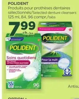 Proxim POLIDENT Selected denture cleansers offer