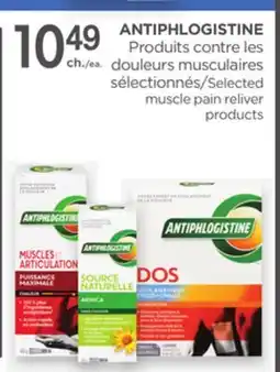 Proxim ANTIPHLOGISTINE Selected muscle pain reliver products offer