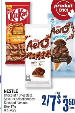 Jean Coutu NESTLÉ Chocolate Selected flavours offer