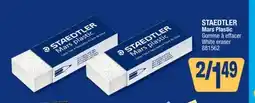 Jean Coutu STAEDTLER Mars Plastic White eraser offer