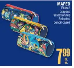 Jean Coutu MAPED Selected pencil cases offer