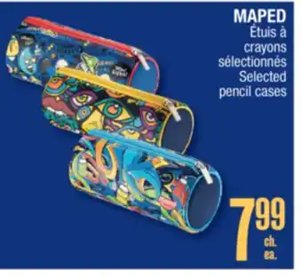 Jean Coutu MAPED Selected pencil cases offer