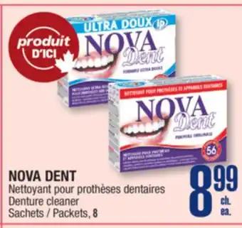 Jean Coutu NOVA DENT Selected body washes offer