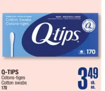 Jean Coutu Q-TIPS Cotton swabs offer