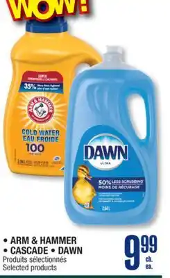 Jean Coutu • ARM & HAMMER • CASCADE • DAWN Selected products offer
