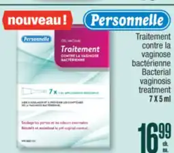 Jean Coutu Personnelle Bacterial vaginosis treatment offer