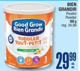 Jean Coutu BIEN GRANDIR Powder offer