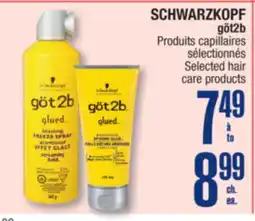 Jean Coutu göt2b Selected hair care products offer