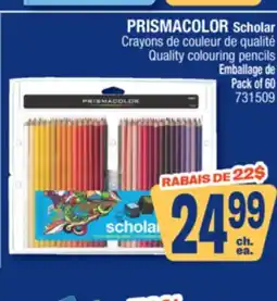 Jean Coutu PRISMACOLOR Scholar Quality colouring pencils offer