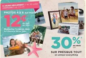 Jean Coutu 4x6 Photos offer