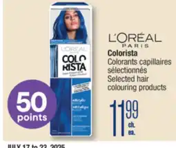 Jean Coutu Colorista Selected hair colouring products offer